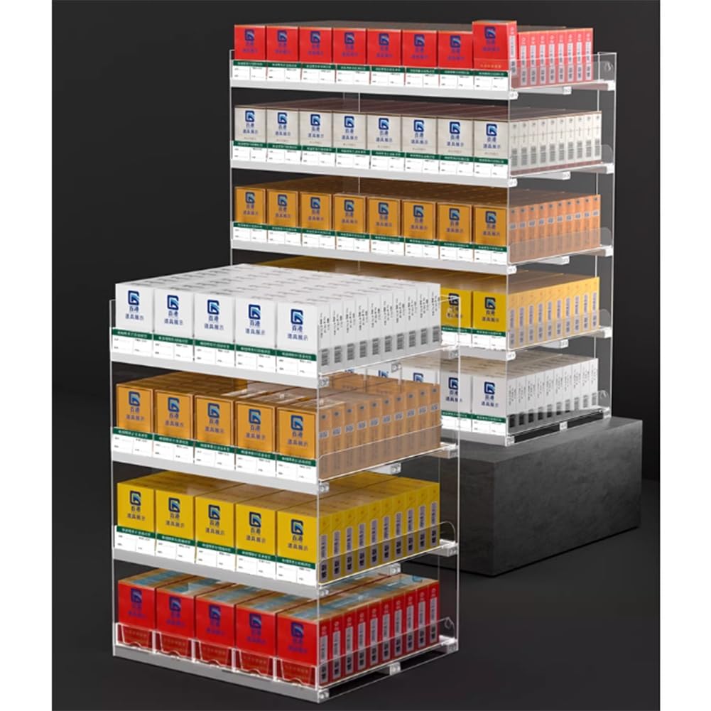 Présentoir à cigarettes en acrylique magasin rangement mural retail 37 cm