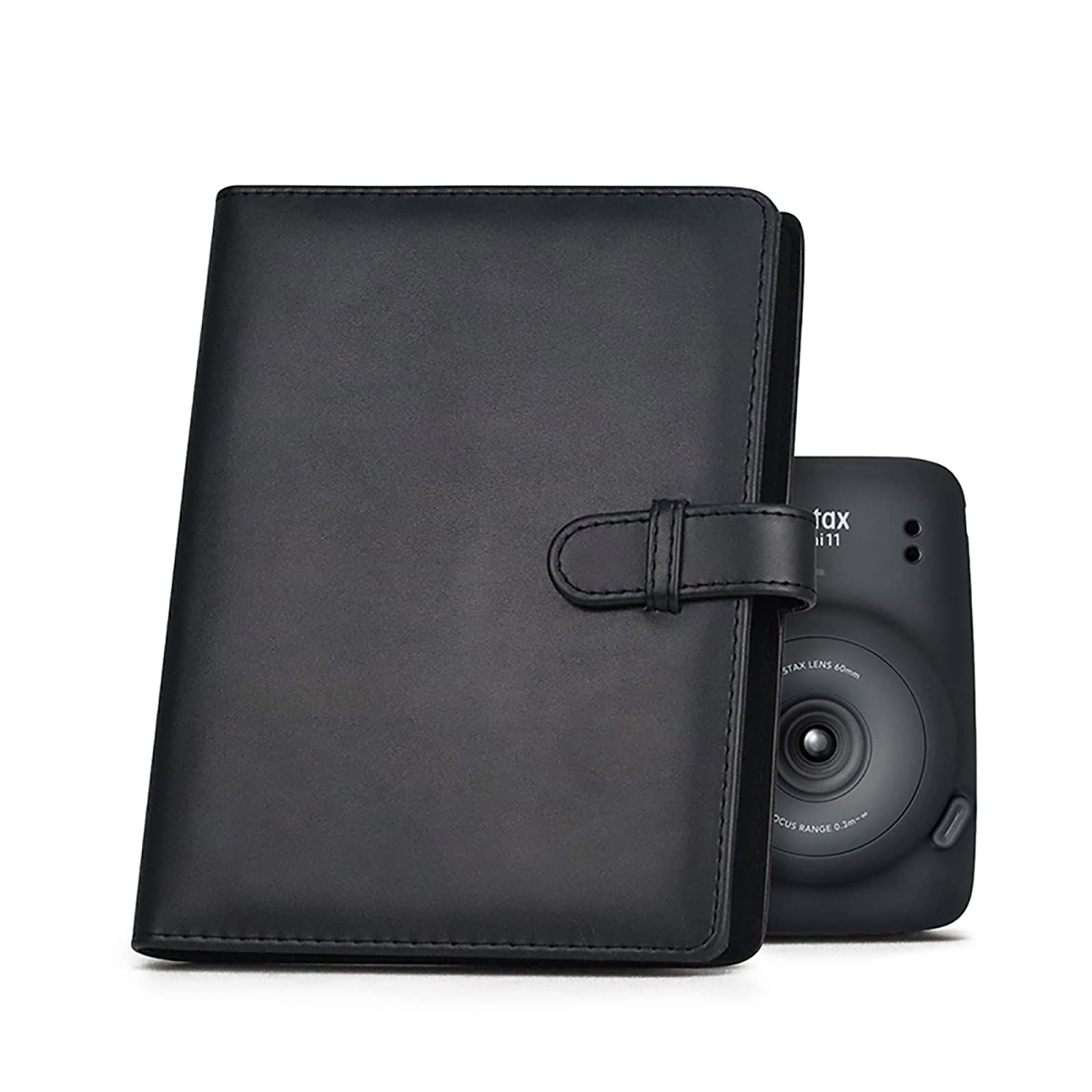 HIYQIN Mini Photo Album,Mini PU Leather Album 128 Pockets for 3-inch Fuji Instax Mini 11/8/9/7s/25/70/90/ EVO Instant Camera Link Printer,Polaroid Snap PIC-image-49