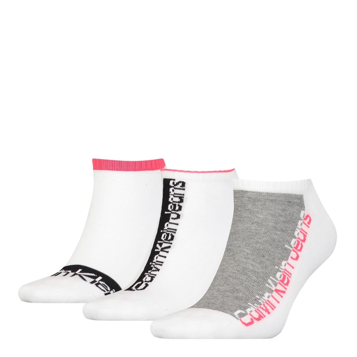 Calvin Klein Sneaker Calcetines (Pack de 3) para Mujer