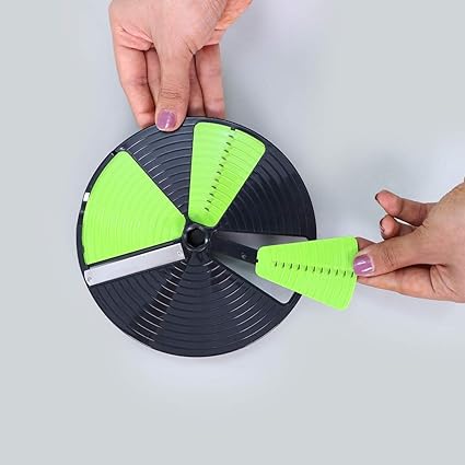 Wonderchef Slicing Platform Turbo Chopper ( Green , Plastic)