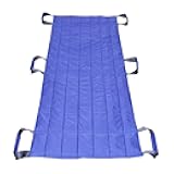 PMVJGKSVT Transfer Blanket with Handles Waterproof Transfer Board Patient Sheet for Lifting Transfers Bed Positioning Pad and Straps for Caregiver Family Aid Bedridden Elderly