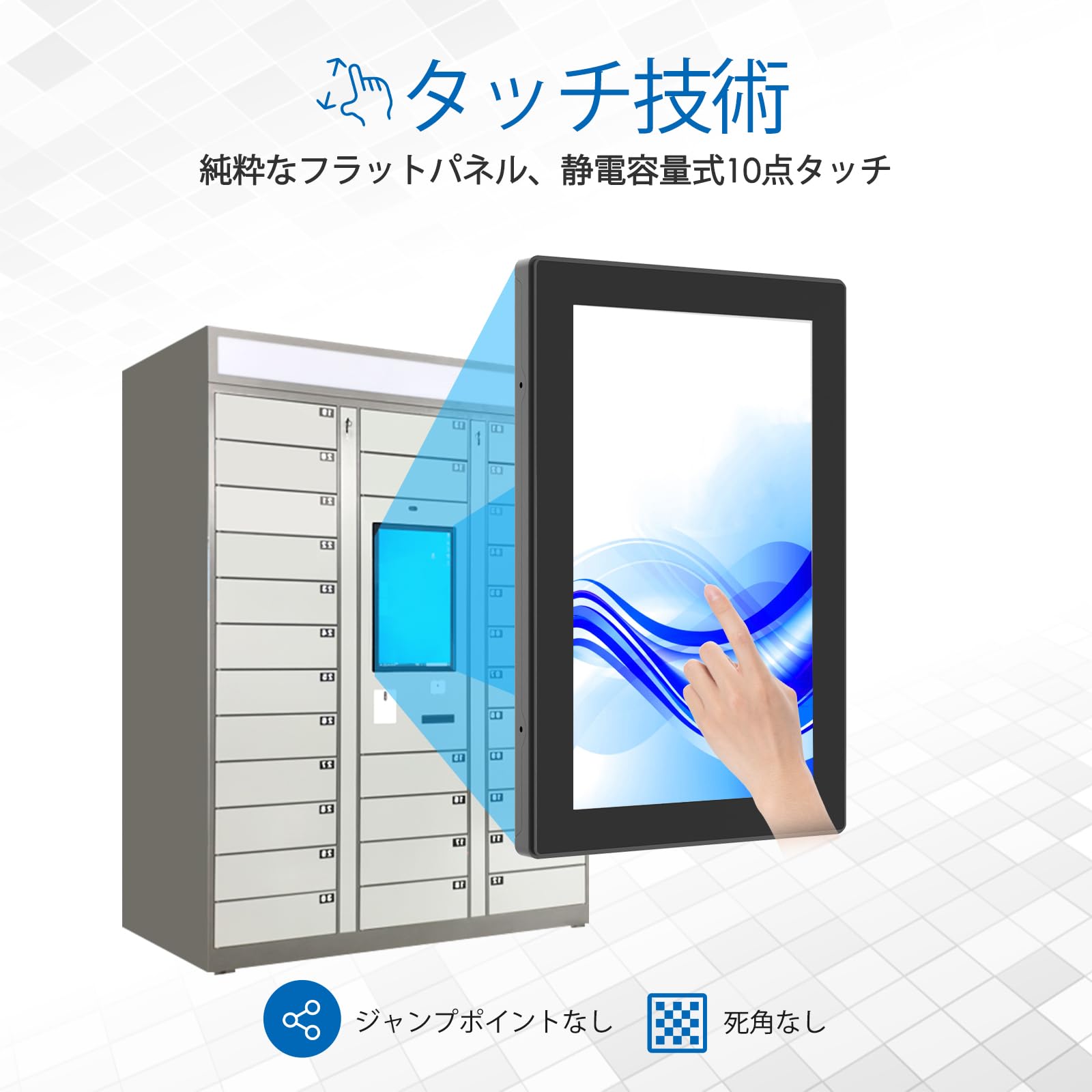 Amazon.co.jp: GreenTouch 高輝度 15.6インチ 産業用屋外オープン