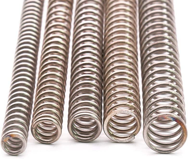 10 Pièces Ressorts De Compression Inox 304 - 40mm Longueur, 14mm Diamètre Extérieur, Fil 1.8mm