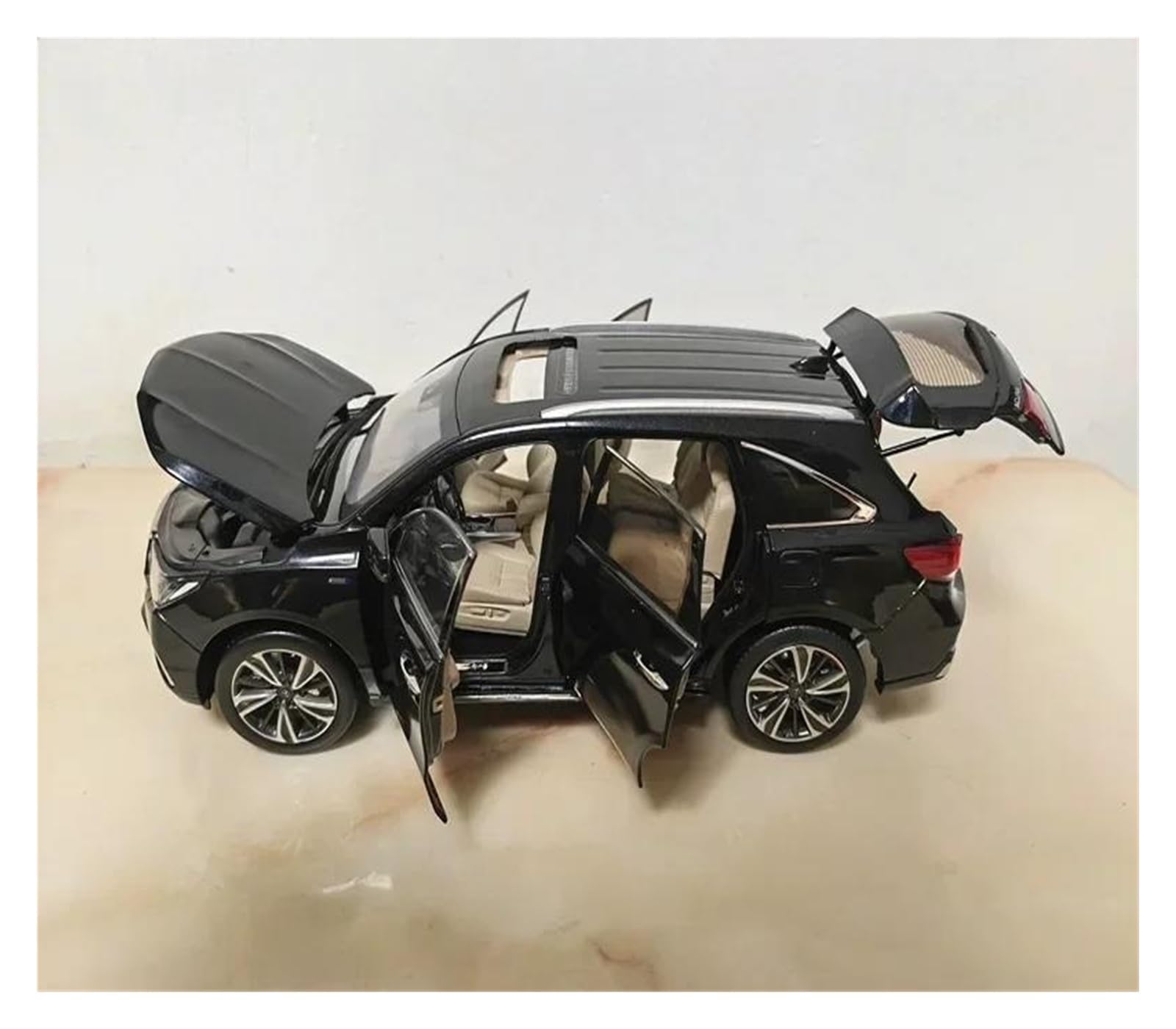 Diecast Vehicle 1:18 for Acura MDX Simulation Alloy Car Model