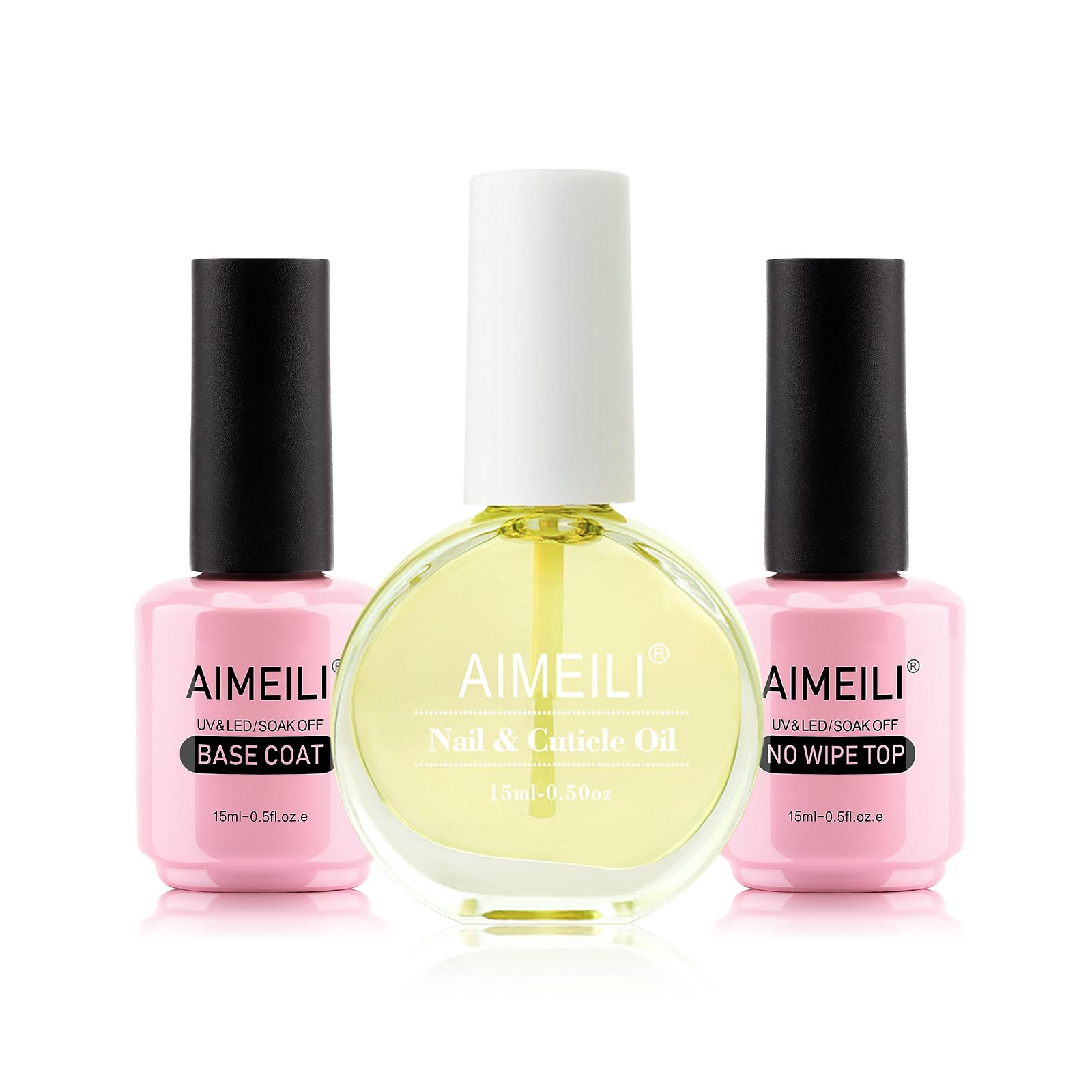 AIMEILI Gel Uñas Constructor Base Coat y Builder Gel 7 en 1 Nail Extensión Esmaltes Semipermanentes de Uñas UV LED Building Base 10ML — view 41