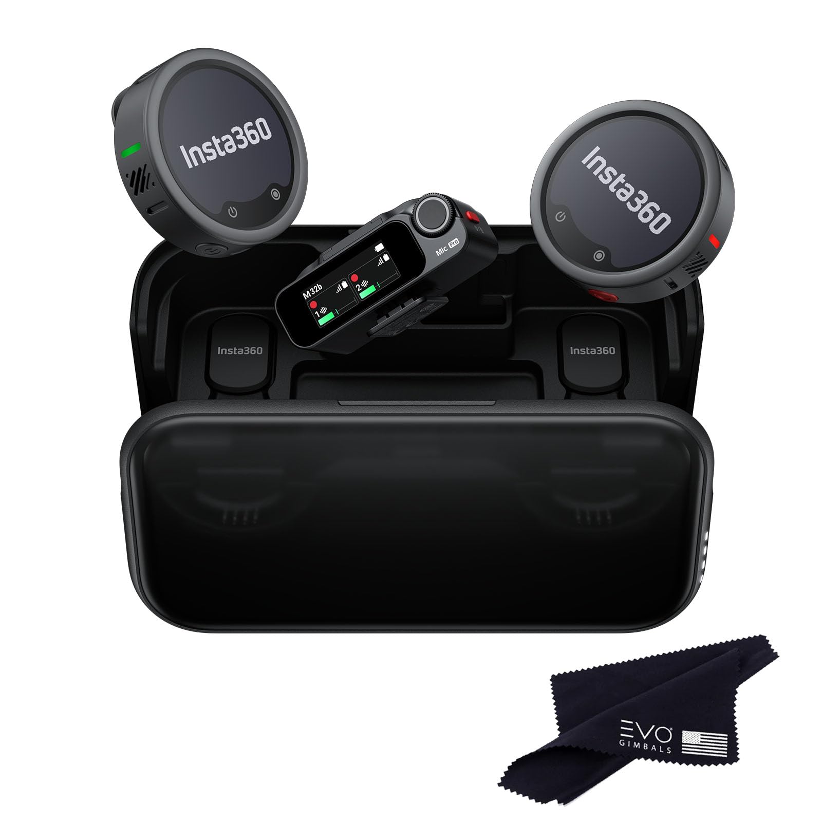 Amazon.com: Insta360 Mic Pro (2 TX + 1 RX + Charging Case