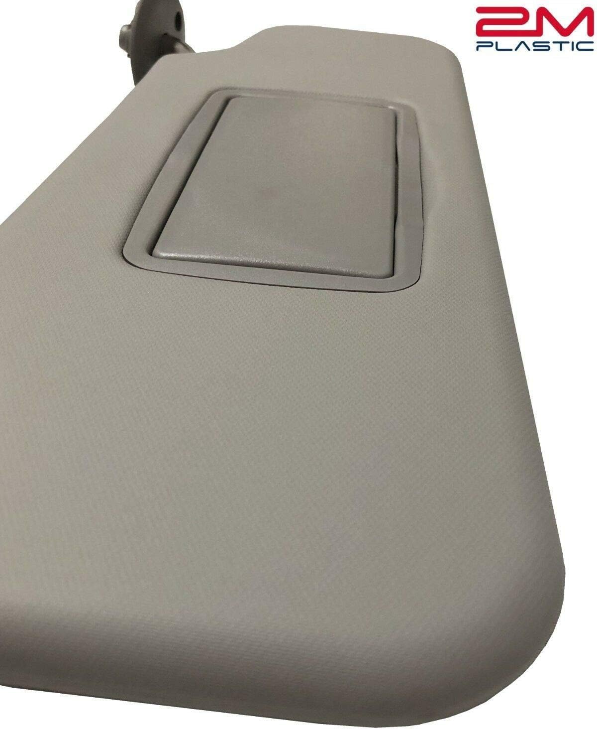 Sun Visor fits for Chevy Sonic 2012-2019 Spark 2013-2016 Passenger and Driver Sides Right + Left LH + RH Gray Replacement 2M PLASTIC
