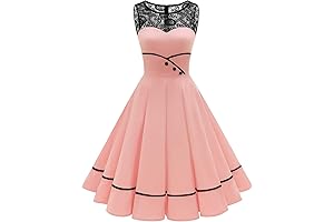 Nostalgic 50s Dapper Day Delight: Embrace Vintage Charm with Our Floral Lace Dress