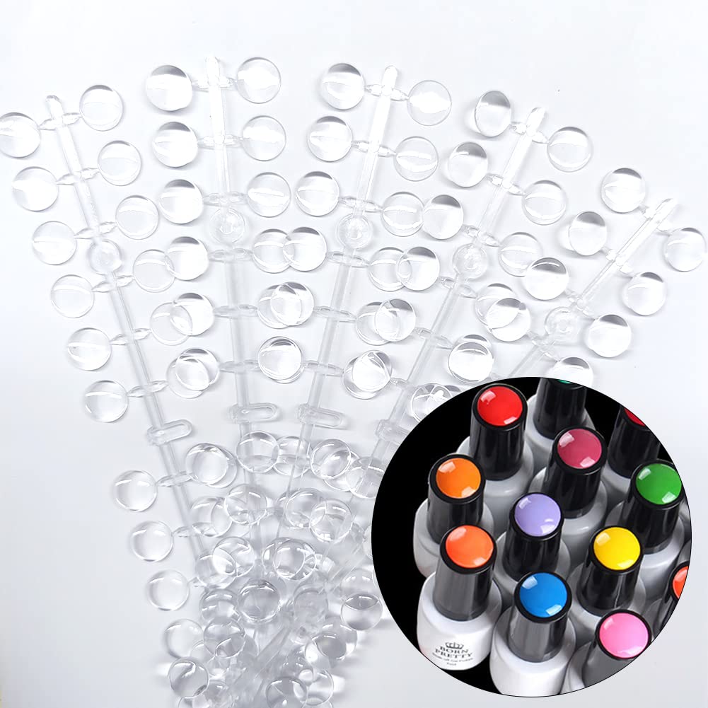 Uñas Falsa Muestras,Uñas Display,120 Piezas Exhibición de Uñas,Exhibición de Esmalte de Uñas,Postizas para Pintar Uñas,Muestras de Uñas,Nail Art Tips Práctica de Uñas,Muestra de Uñas para Esmalte Uñas