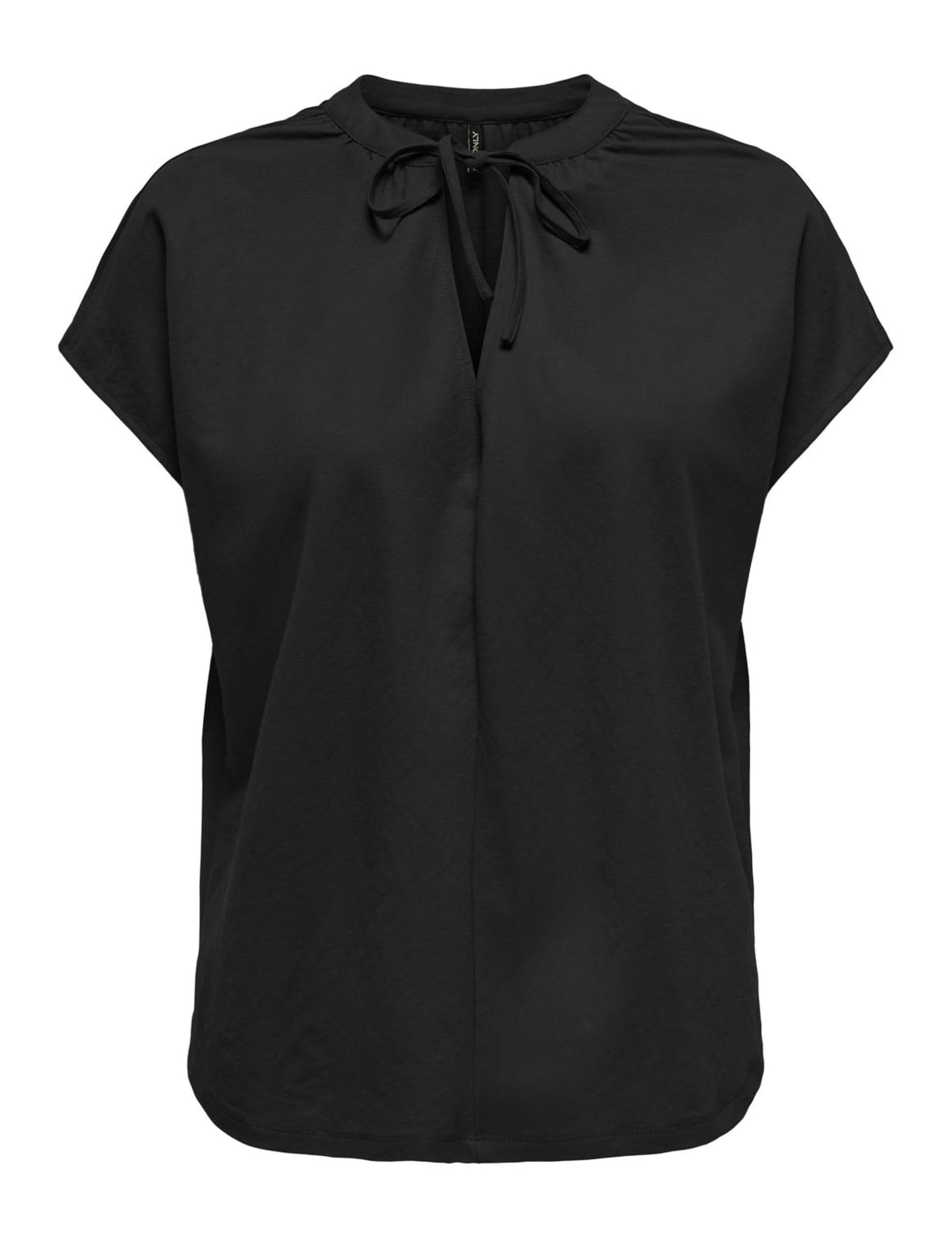 ONLY Women's Onljany S/S String Top JRS, Black, S