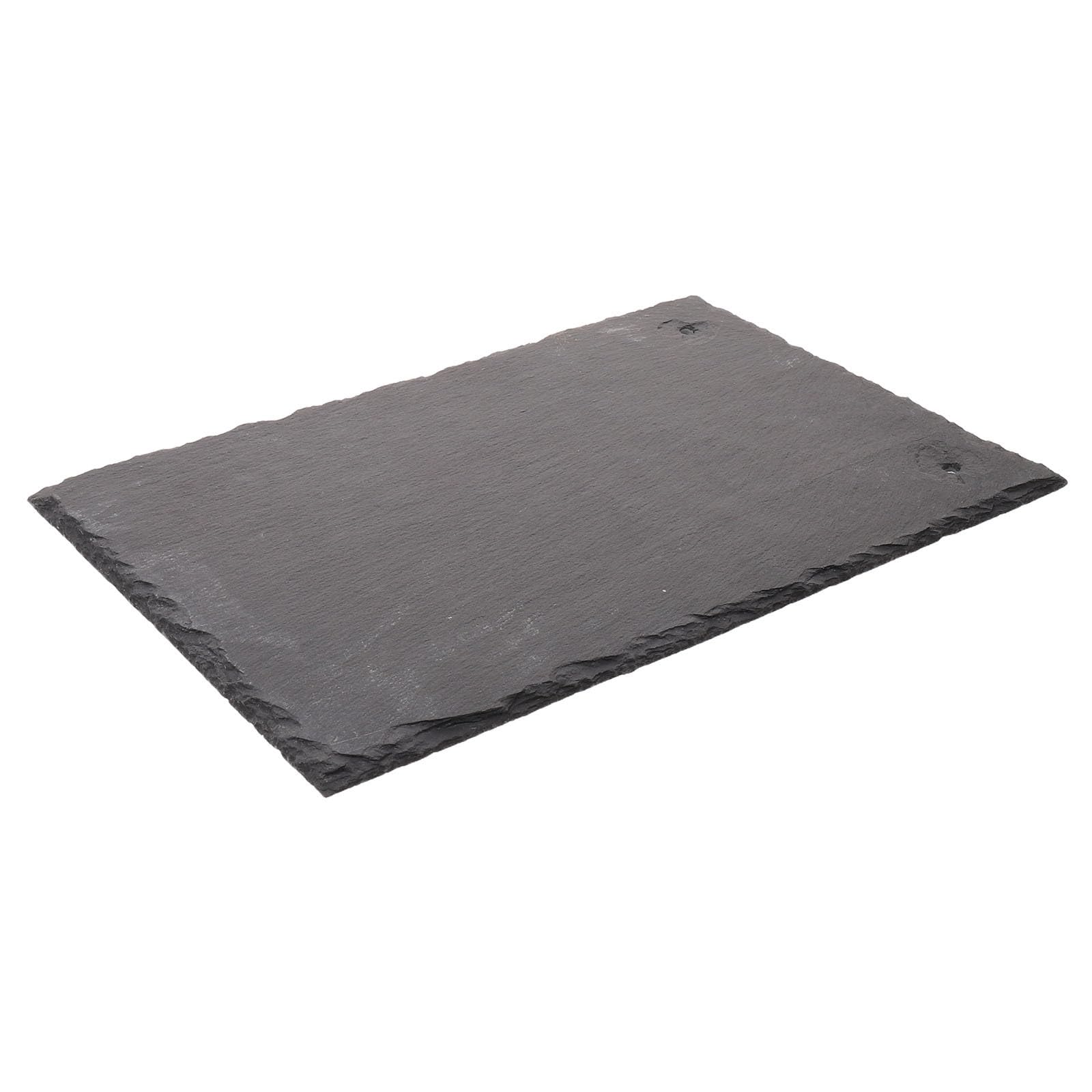 Tejas para Tejado Estilo Europeo, Tejas para Cobertizos y Techos Exteriores, Pizarra Negra con Tamaño Cortado a Mano, Reemplazo Fácil, para Reparación