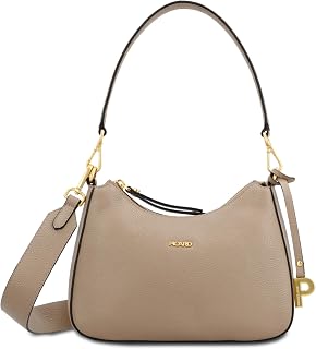 Picard Tasche Damen Schultertasche Apero | Handtasche aus Echtleder mit Reißverschluss, gesichertem Innenfach | abnehmbarem & verstellbarem Schulterriemen | Damen-Schultertasche