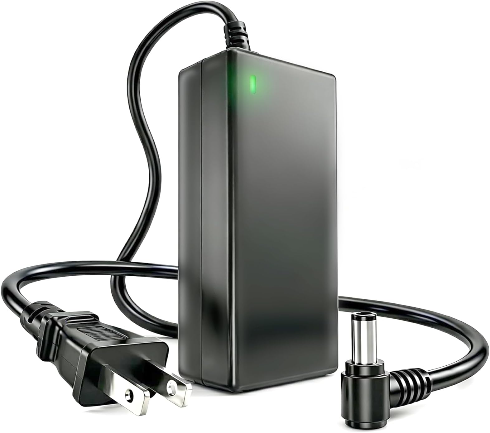Syfrufo 14V Monitor Power Supply for Home Office Desktop Setup, AC to DC Adapter Power Cord