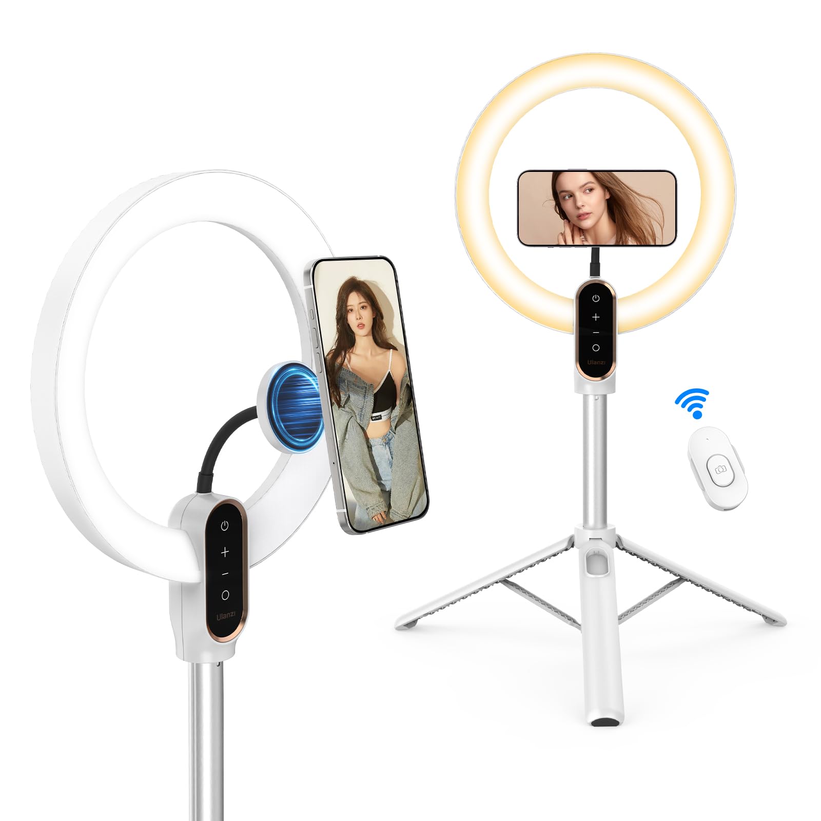 SENSYNE Anillo De Luz De 12 Pulgadas Con Soporte De Tru00edpode