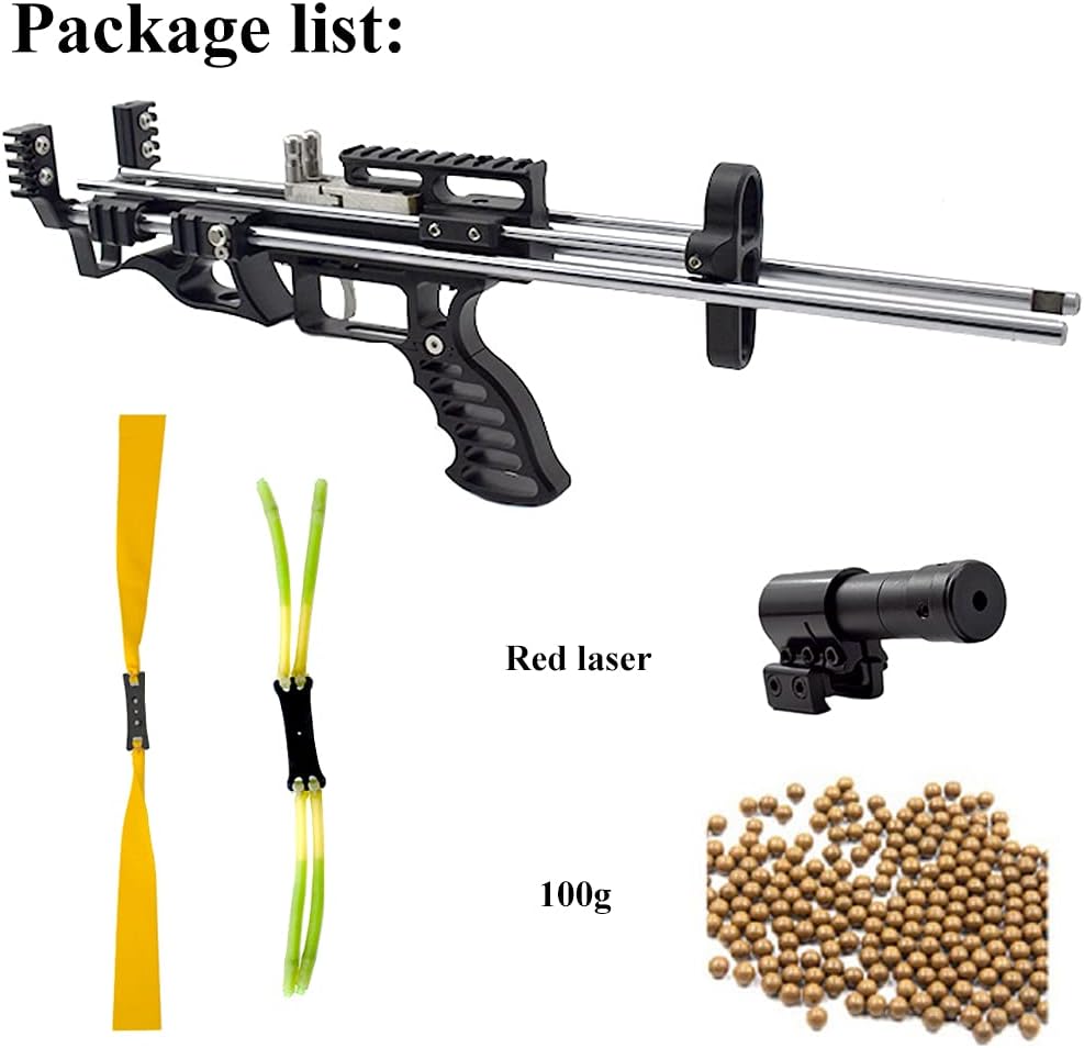 Piaoyu New Upgraded Version of Slingshot Hunting Powerful Catapult Mechanical Slingshot Rifle Portable Stretch Outdoor Long-Range Shooting : Sports & Outdoors