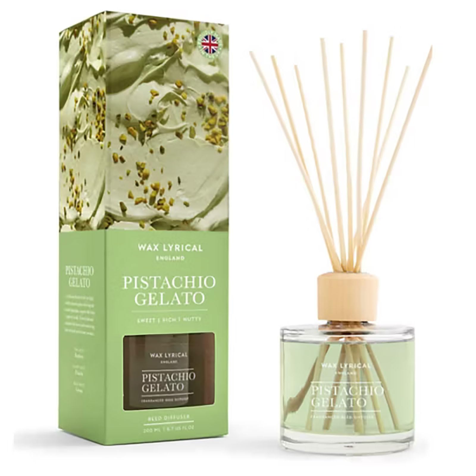 WAX LYRICAL Pistachio Gelato Scented Reed Diffuser 200ml