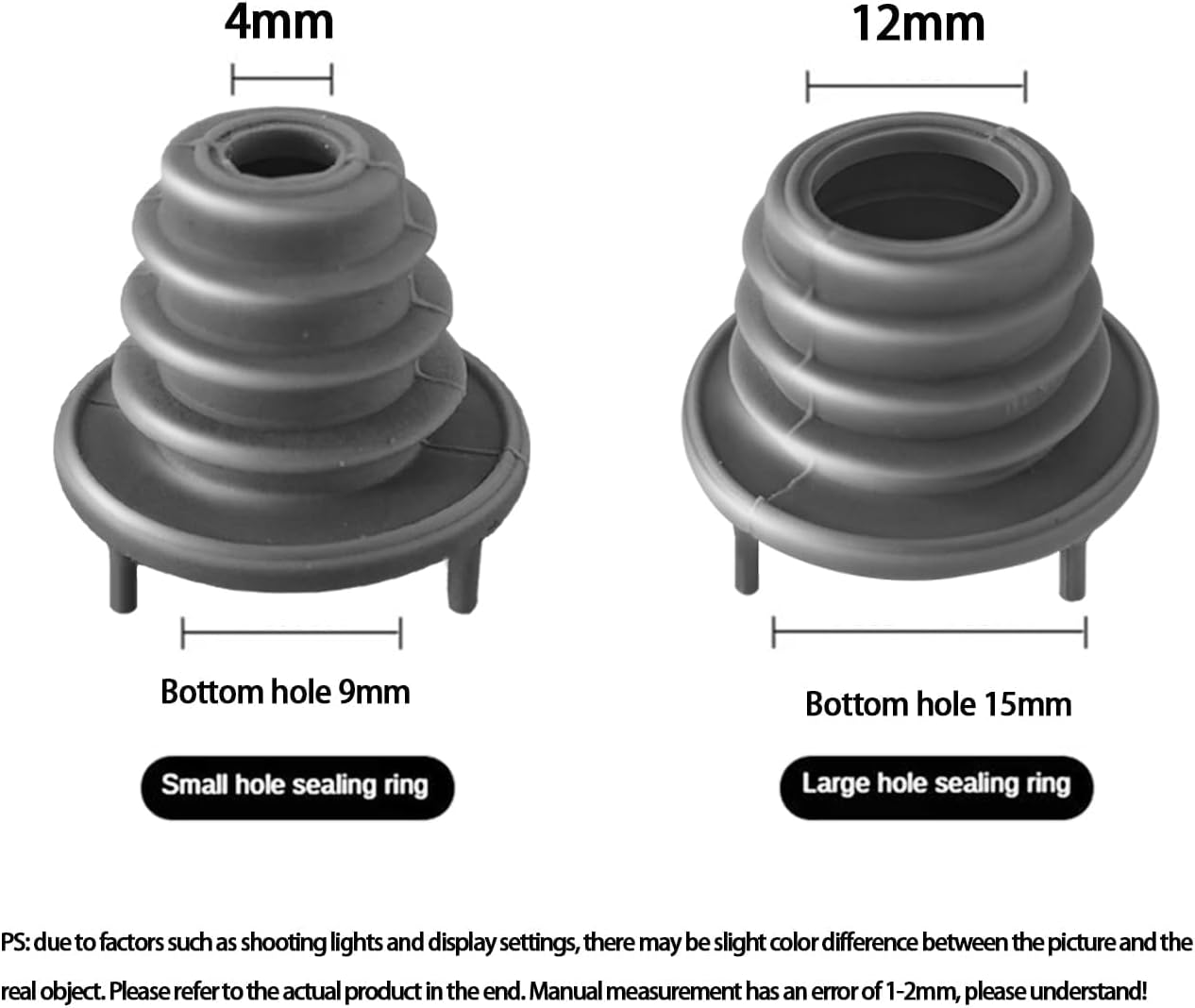 Water Tank Rubber Soft Plug Parts Compatible with Roborock S8 Pro Ultra/S7 Pro Ultra/S7 for MaxV Ultra Robot Vacuum Cleaner Base Station Clean Dirty Water Tank Rubber Plug Sealing Ring Accessories