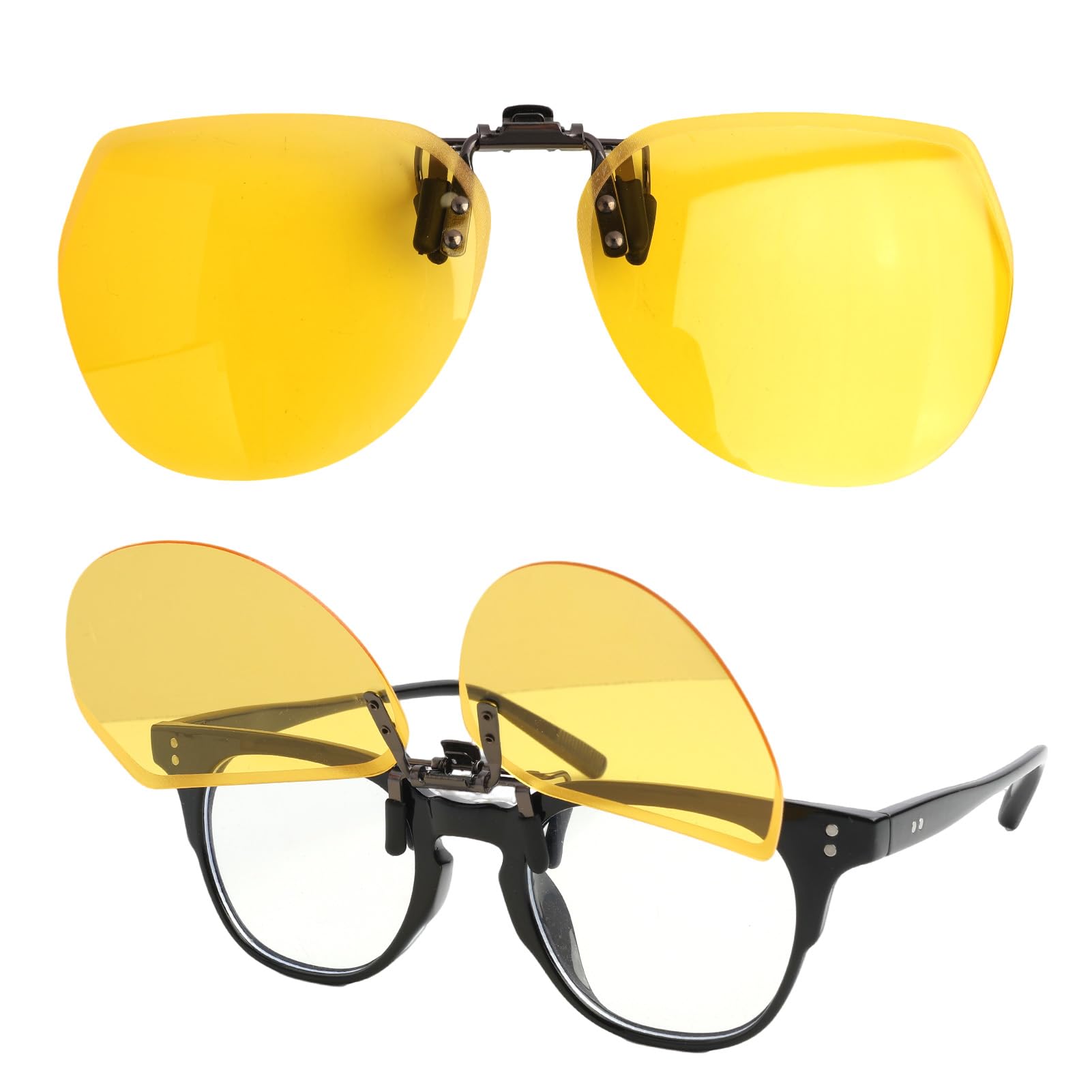 Nachtsichtbrille Fürs Autofahren - Clip-on Für Bessere Sicht Bei Nacht