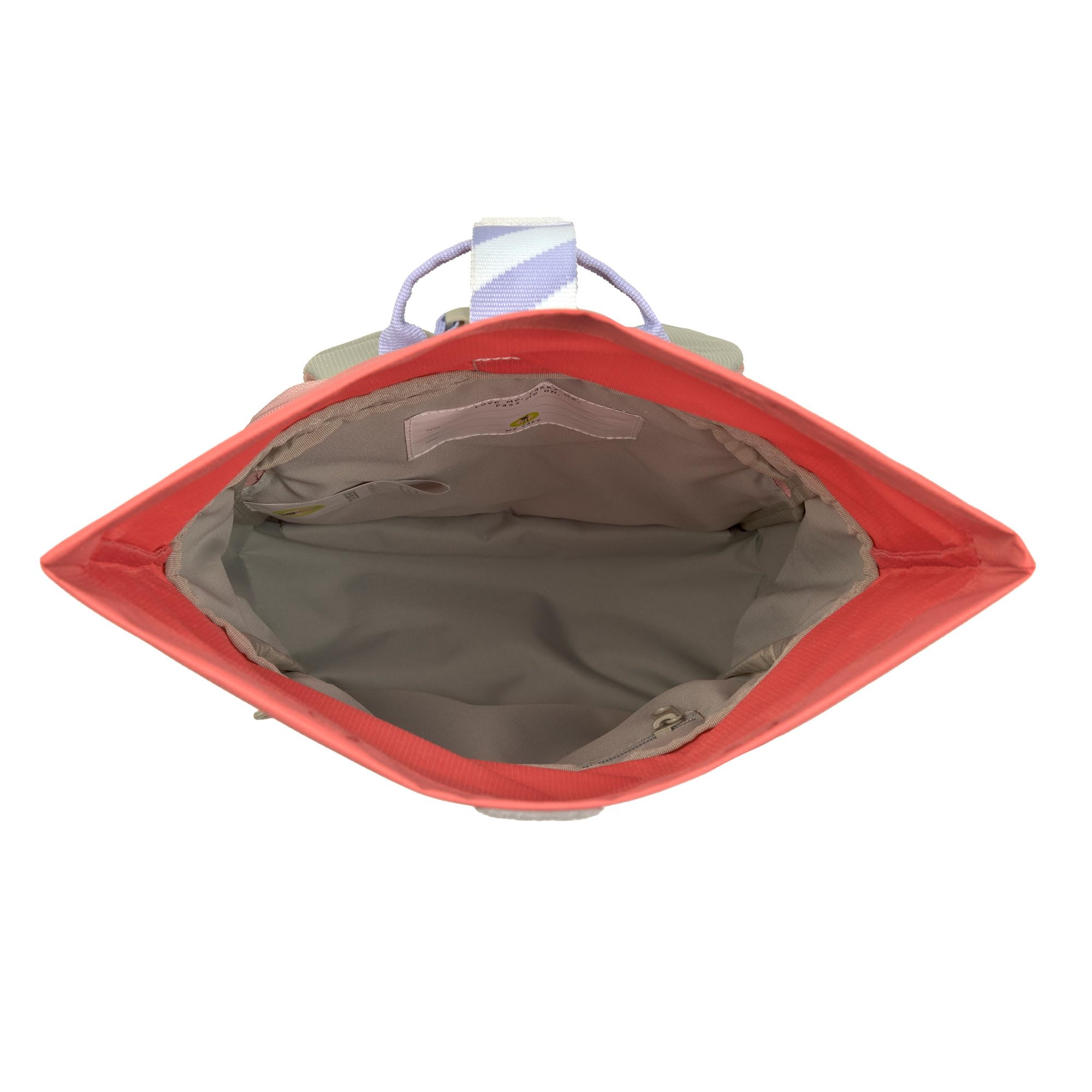 LÄSSIG Sac à Dos pour l'école Maternelle Sac à Dos pour Enfants Rolltop avec Sangle de Poitrine Hydrofuge, 11 litres/Mini Rolltop Backpack Sunny Explorer Rose/Pink