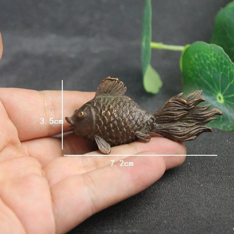 金魚置物 金魚銅像 銅雕ティーポット 金属工芸品 金龍魚 金魚置物 金魚銅像 銅雕ティーポット 金属工芸品 金龍魚