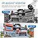 FREDI 3MP Outdoor Security Camera, Surveillance Cameras Outdoor WiFi PoE IP Camera FHD Night Vision, Two-Way Audio, Motion Detection, IP66 Waterproof, Cloud Storage Compatible with iOS/Android Systems