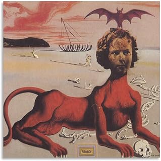 Shirley Temple - Salvador Dali Picture Print Wall Art Poster Painting Canvas Posters Artworks Room Aesthetic 16x16inch(40x40cm)
