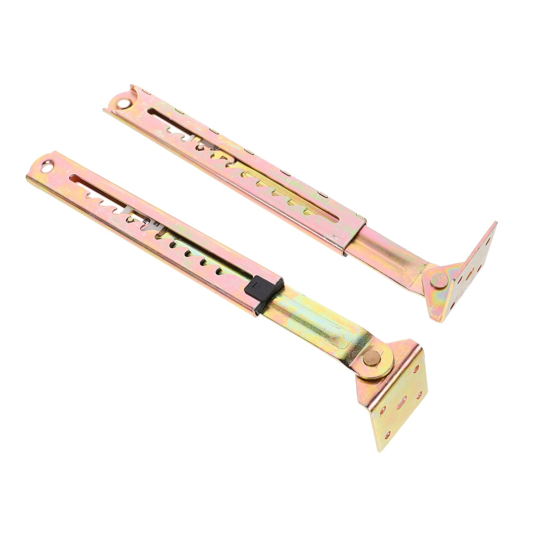 Angoily 1 Pair Pull Rod Telescopic Brackets Table Brackets Table Supporting Leg Salon Furniture Steel Feet Angle Adjustment Rack Table Accessories Galvanized Support Frame Telescopic Frame