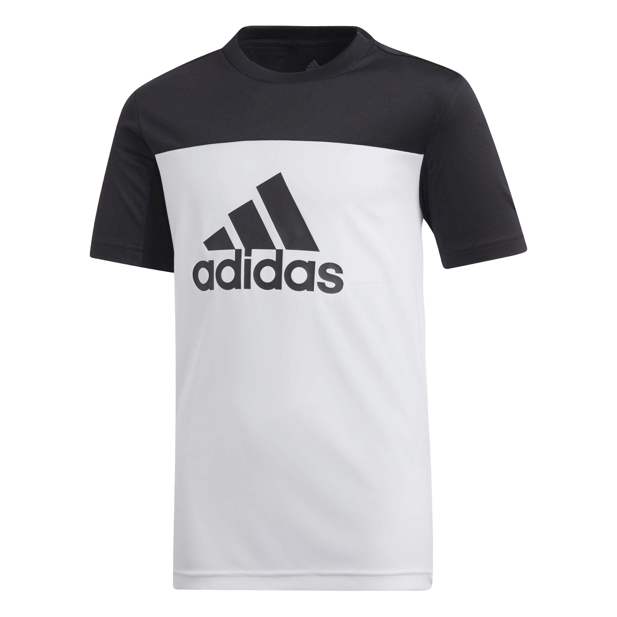 adidas Boy's Striped Regular Fit T-Shirt