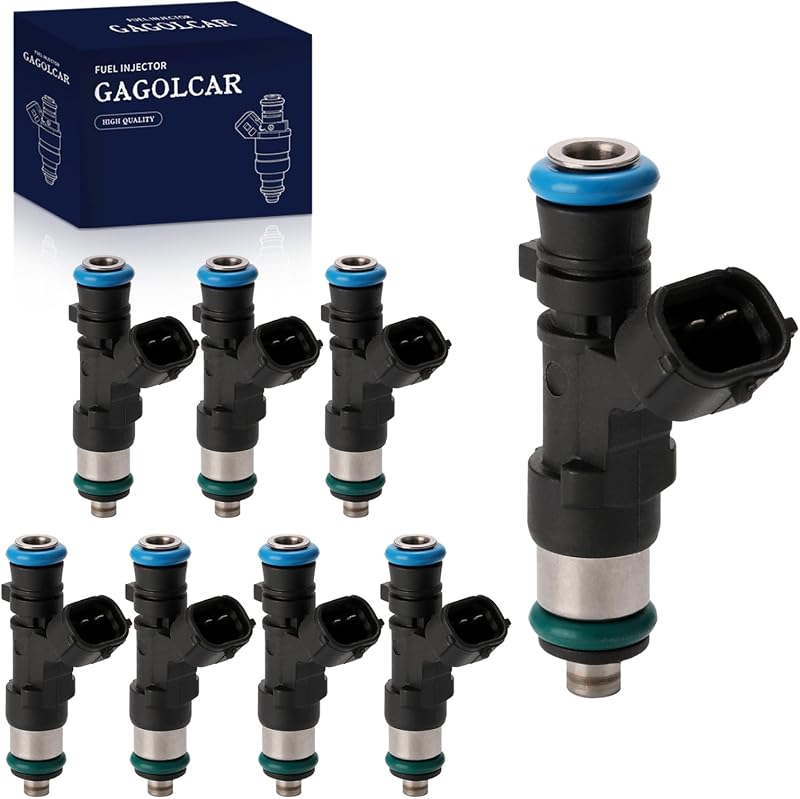 Kit com 8 bicos injetores GAGOLCAR FJ750 para INFINITI QX56, Nissan Armada, NV2500, NV3500, Pathfinder Armada e TITAN 5.6L V8 – Substitui 16600-7S00A