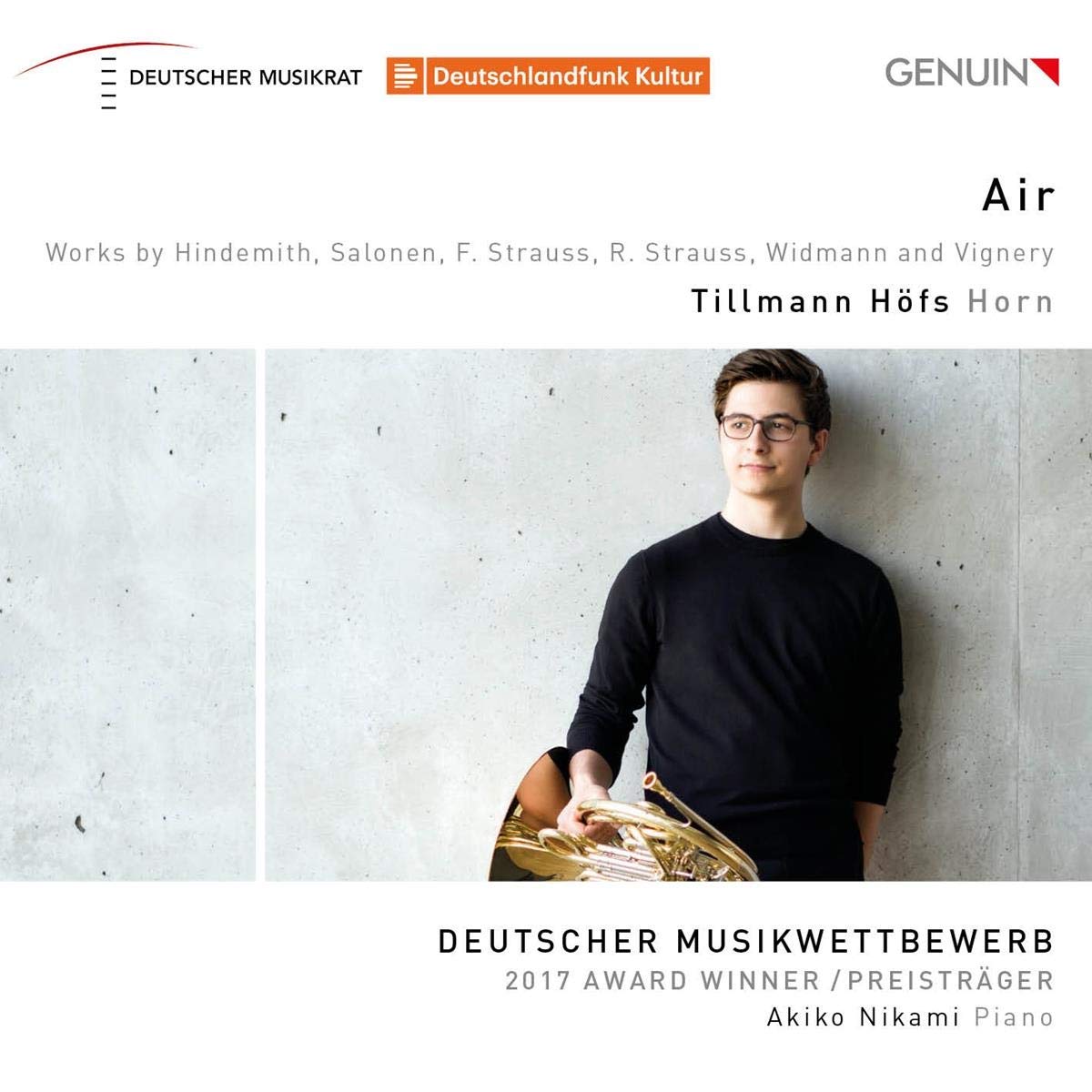 Air: Works by Hindemith, Salonen, F. Strauss, R. Strauss, Widmann and Vignery