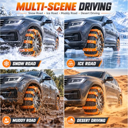 Fohil Universal Snow Chains Pack
