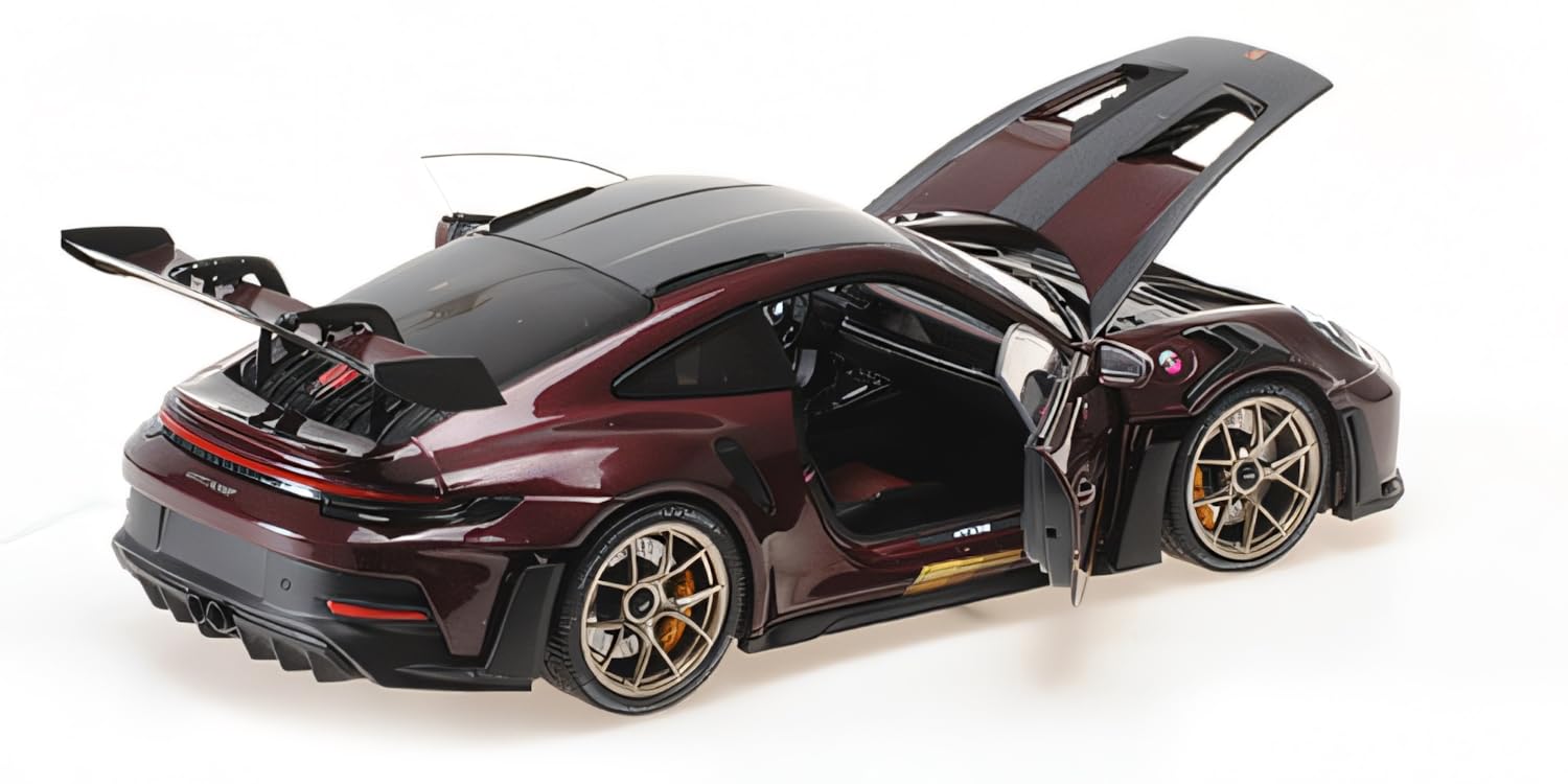 Amazon.com: Minichamps 2024 911 GT3 RS #5 Purple with Carbon