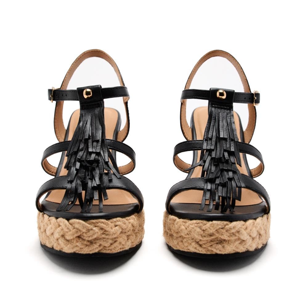 GIOSEPPO Elderon Sandalo espadrillas con zeppaDonna