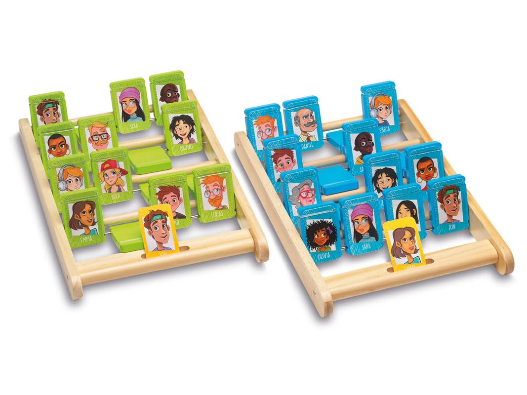Cayro - Mi Primer ¿Quién es? - Descubre Quién es Quién -Juego de Mesa para Niños - 2 Jugadores - 3-99 años
