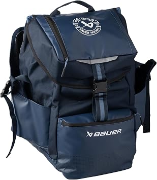 حقيبة هوكي PG Sports Bauer Outdoor Rink Pond، باللون الأزرق الداكن