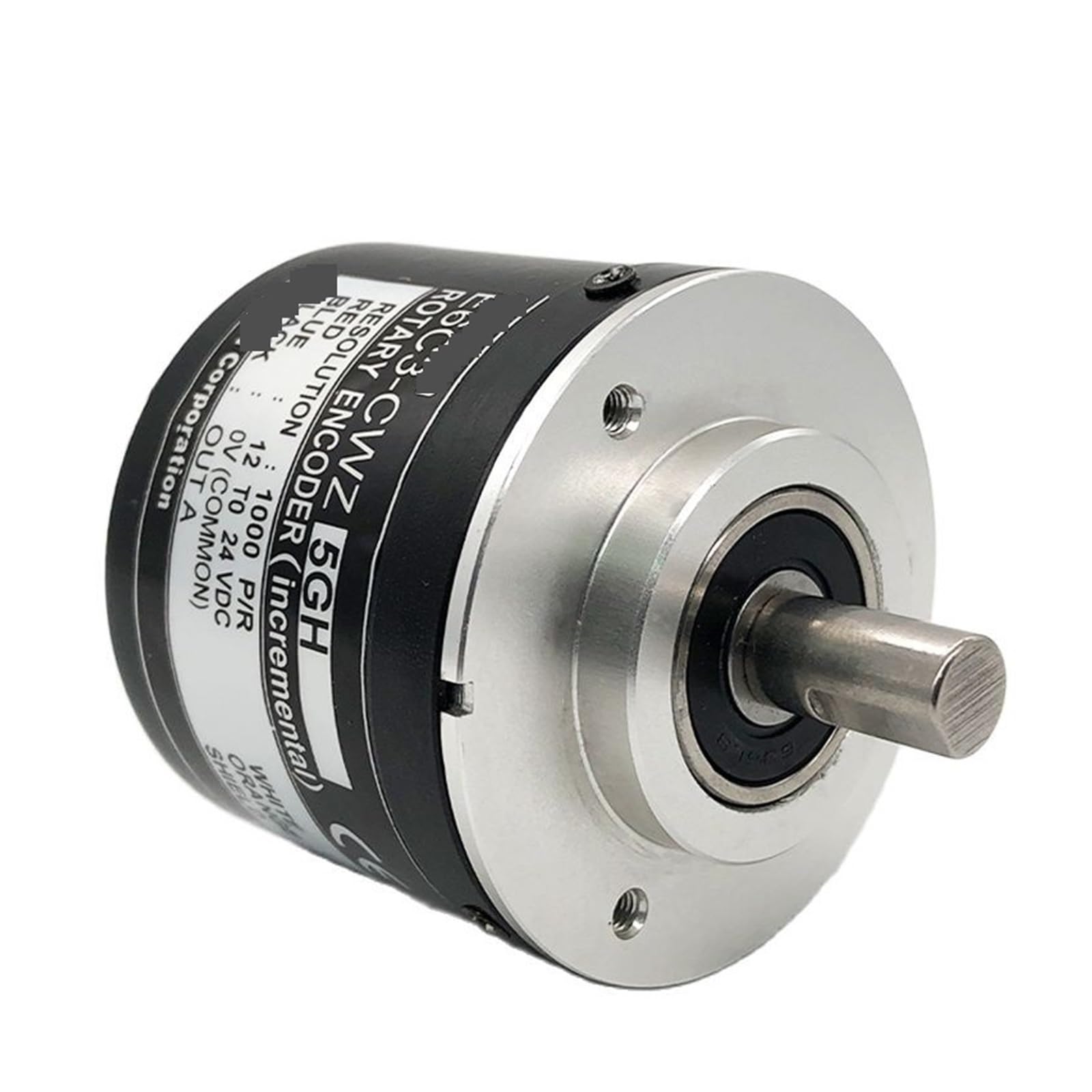 Encoder Rotatorio, E6C3-CWZ5GH / CWZ3XH Incremental Resistente De 50 Mm De Diámetro. Codificador Rotatorio 100 200 360 500 600 1000 1024 2500 PPR(E6C3-CWZ5GH,2000PPR)