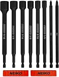 NEIKO 10082A Security Bit Set and Ratcheting Screwdriver | 101 Piece Set | Chrome Vanadium Steel | Screwdriver Bit Set Phillips, Tamperproof Torx Bits, & Flat | 1/4" Hex Shank Magnetic Bit Holder