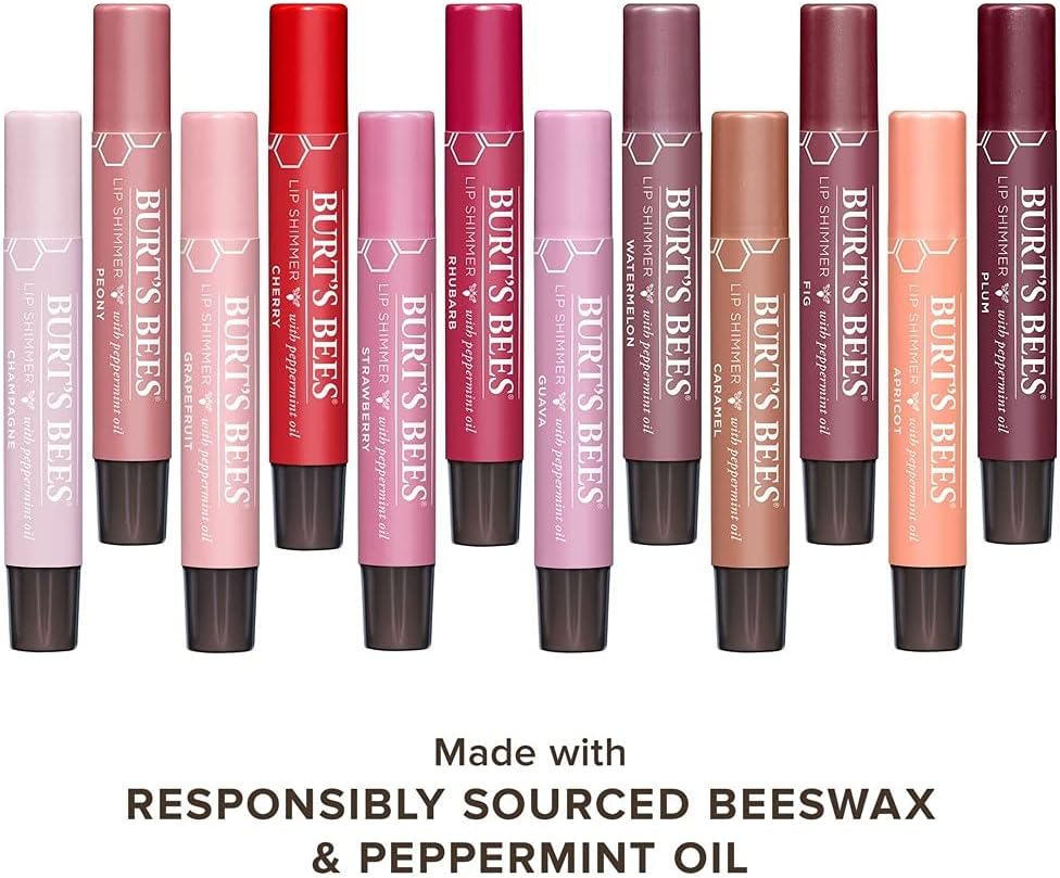 Burt's Bees 100% Natural Moisturizing Lip Balm, Beeswax, 3-Pack view 3
