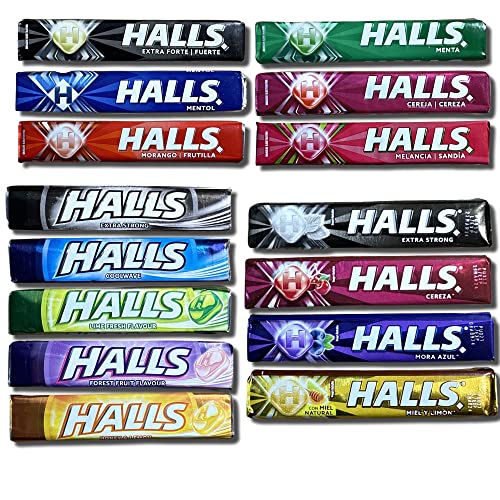 Ultimate International Imported Throat Drops Variety Pack | 15 Unique Flavors #TOP21