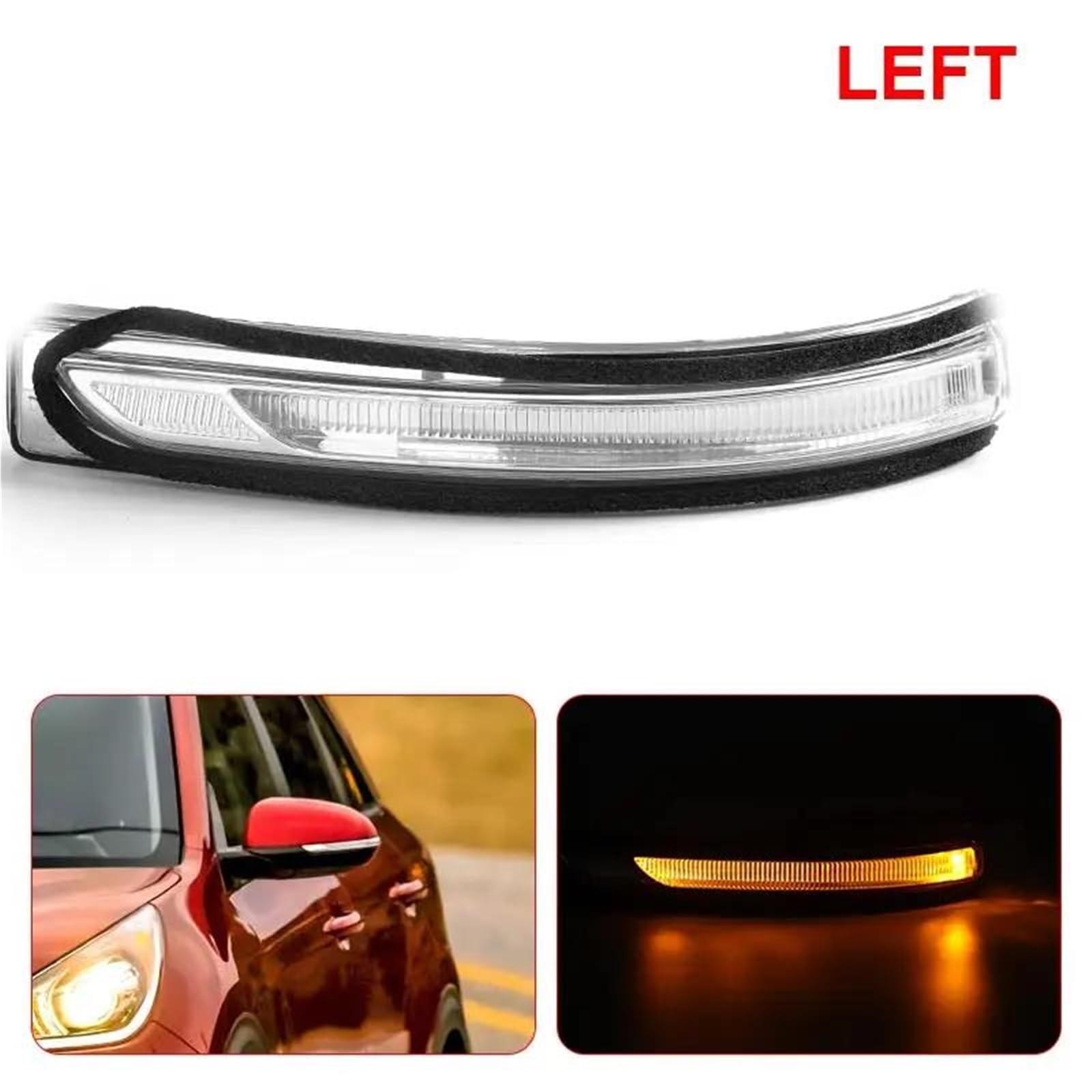 Para Kia Para Niro 2017-2020 Luces Indicadoras De Señal De Giro De Espejo