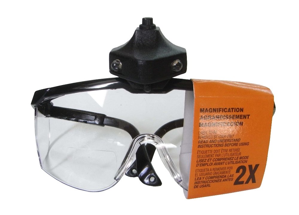 Mayhew Select 45050 Cats Paw Lighted Magnifying Safety Glasses