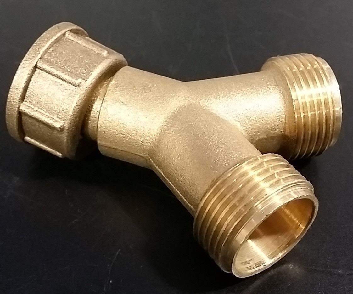 Solid Brass washing machine Y piece connector, Highly over