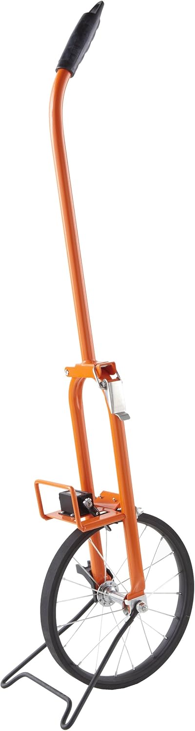 Keson MP301M Metal Frame Measuring Wheel with Spoked Wheel (Graduations: M), 0.318-Meter Diameter 1-Meter m Wheel