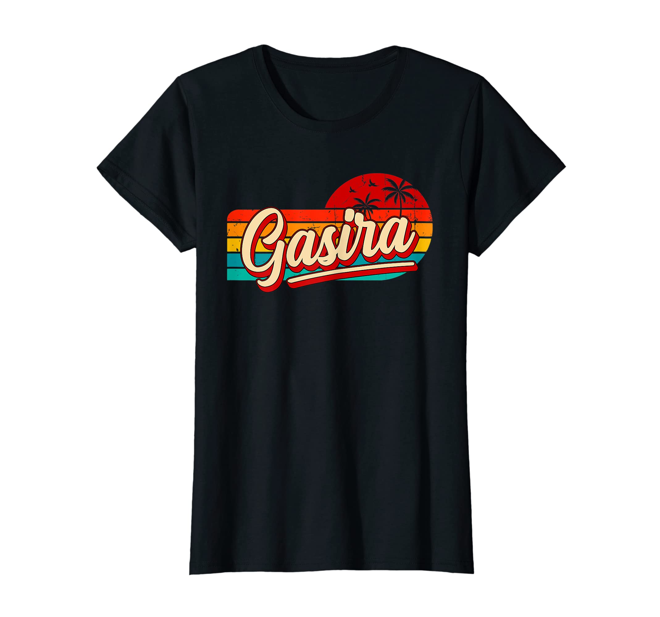 Womens Sweetheart Gasira Retro Design Vintage Style T-Shirt