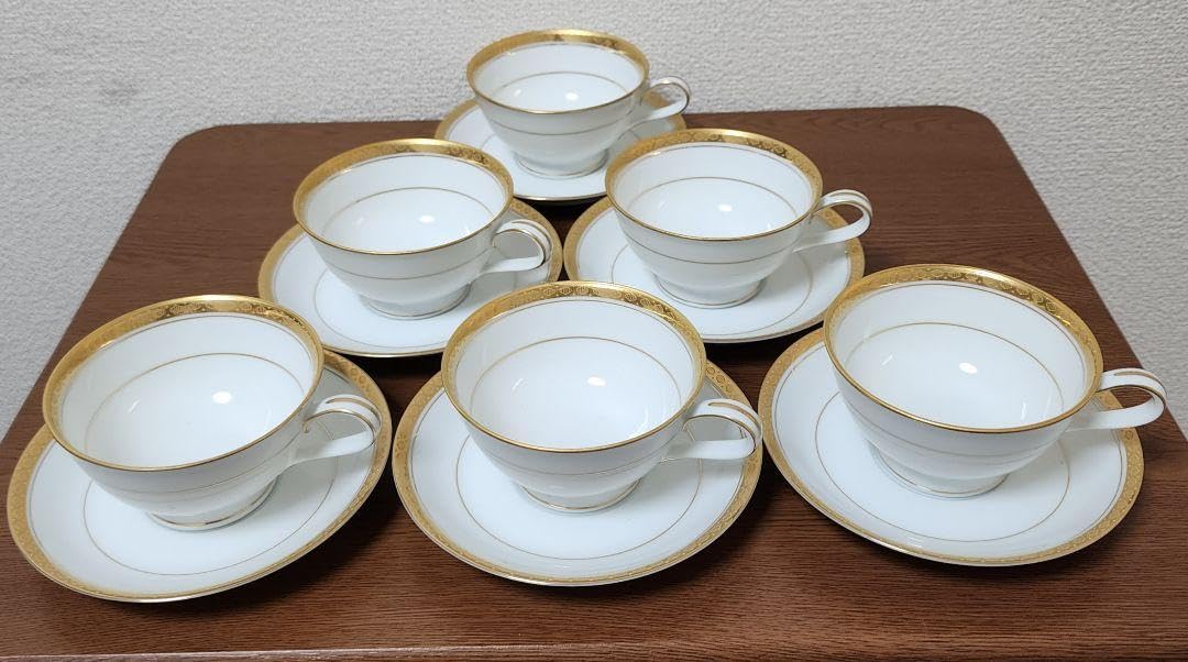 Amazon | ノリタケ リッチモンド カップ&ソーサー 6客セット 金彩豪華 