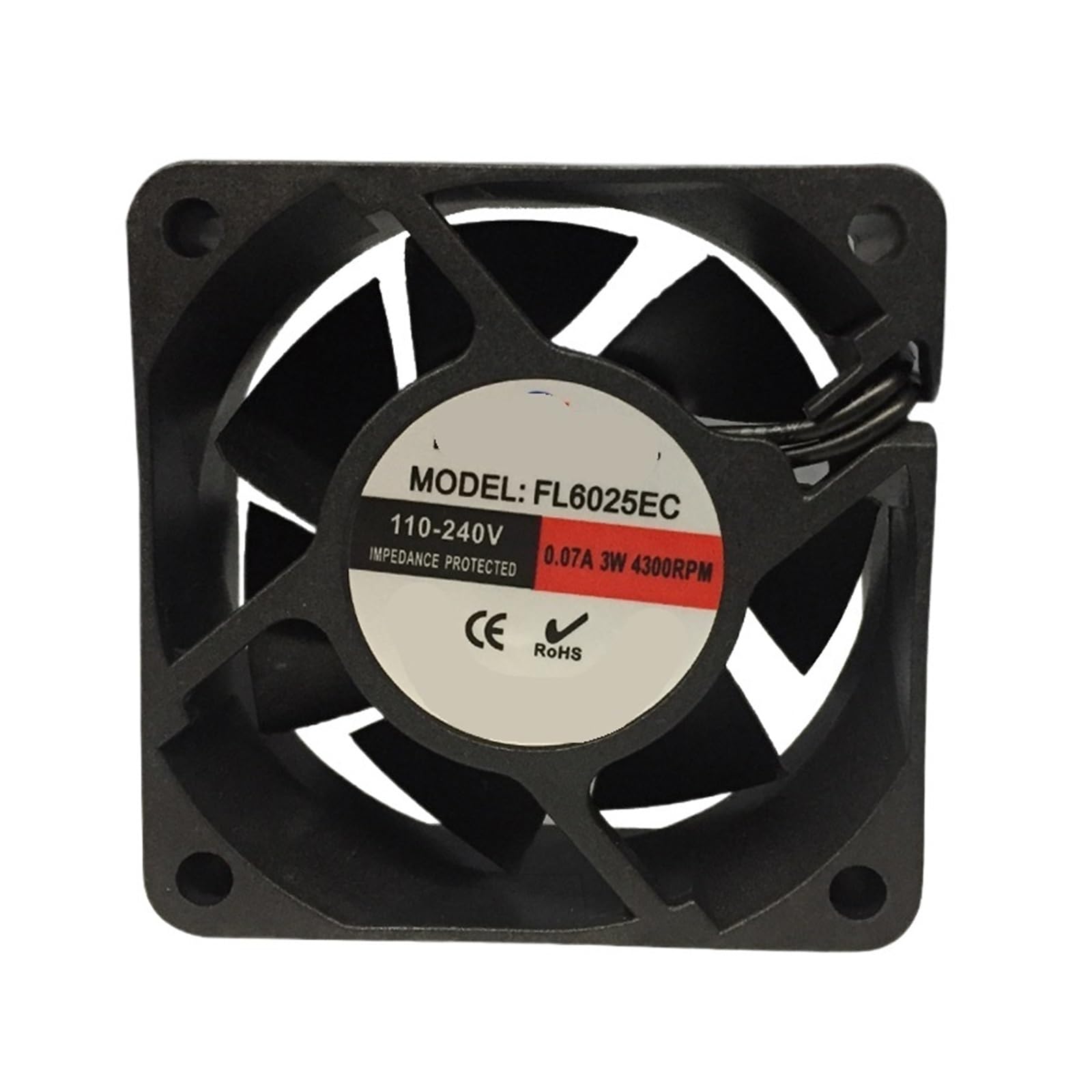 PEQYUACTE Axial Flow Fan 100-240V 6cm 60x60x25mm Cooling Fan