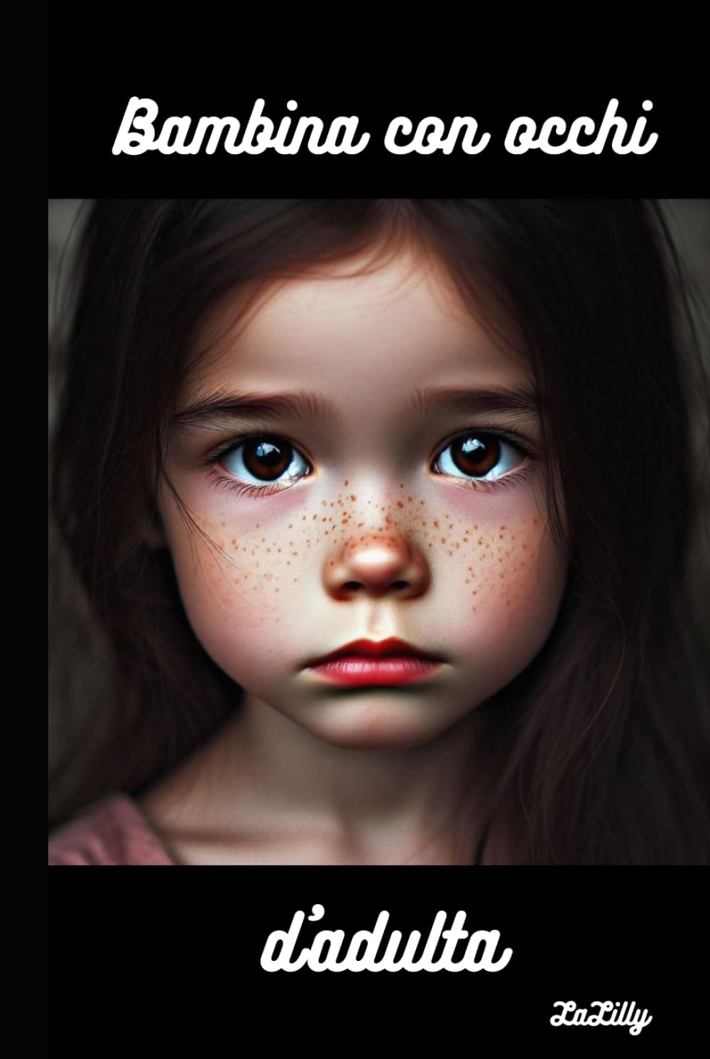 Bambina con occhi d'adulta