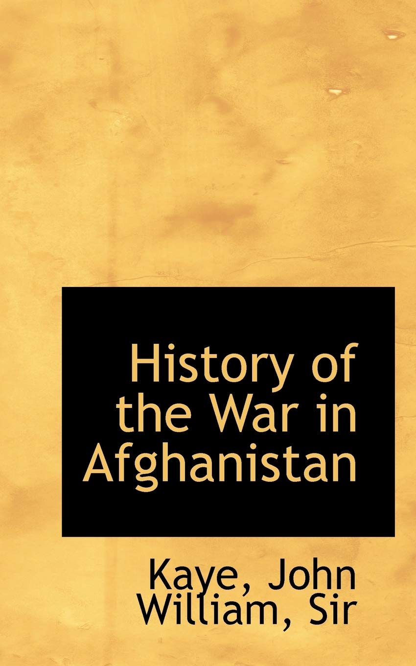 History of the War in Afghanistan