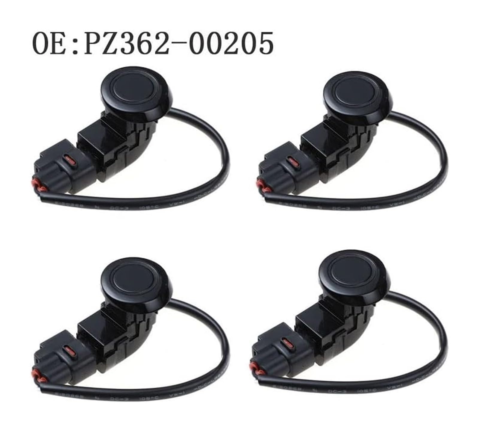 Sensores Asistencia Estacionamiento Para Toyota Para Camry Sensor Aparcamiento PDC Marcha Atrás 4 Unidades ACV40 PRADO400 ACV30 PZ362-00205 188300-9630 PZ362-00209