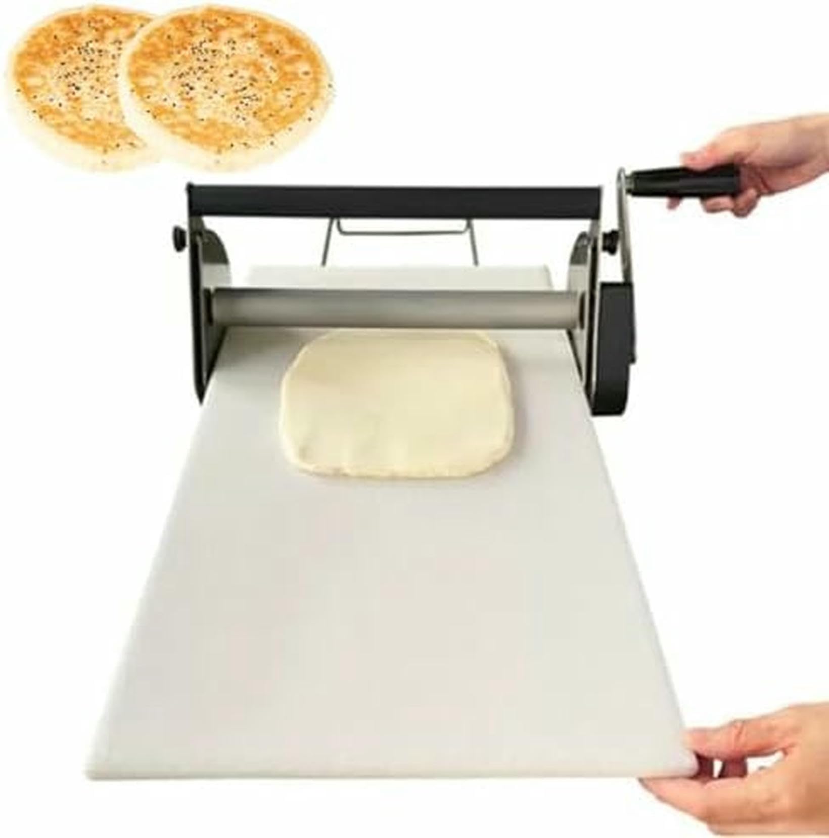 Laminadora de masa manual para ahorrar espacio en la encimera